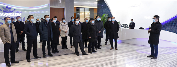 北京市代表团莅临sunbet官网公司参观调研